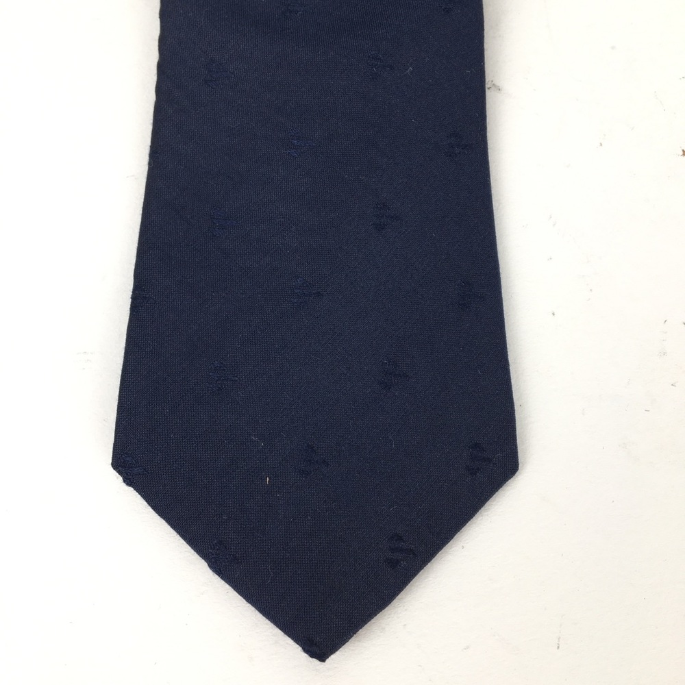 Bonjour blue skinny neck tie